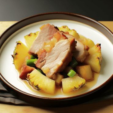 Il lombo all'ananas è un piatto gustoso e tropicale che unisce la succulenza del lombo, la dolcezza dell'ananas e la delicatezza della salsa di pomodoro. Servitelo per sorprendere gli ospiti con sapori esotici e tradizionali.