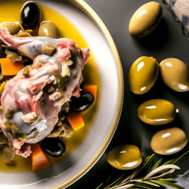 Il Coniglio alle Olive è un piatto ricco della tradizione culinaria italiana, perfetto per chi ama i sapori decisi del Mediterraneo. Preparato con pezzi di coniglio rosolati e cipolla, sfumati con vino bianco e arricchiti con olive nere, regala un sapore intenso. Provatelo e deliziatevi con questa ricetta classica e avvolgente.