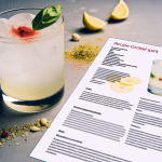 Il cocktail Sprint è un elegante mix di Vermouth Dry, Anisette e Gin, guarnito con un'oliva. Servitelo freddo come aperitivo o rinfrescante intermezzo estivo. Aggiungete una scorza di limone o arancia per un tocco unico, oppure sostituite l'oliva con una cipollina cocktail per un contrasto sorprendente.